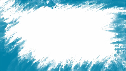 Blue watercolor background for your design, watercolor background concept, vector.