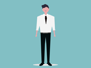 ビジネスマンの男性 ベクターイラスト