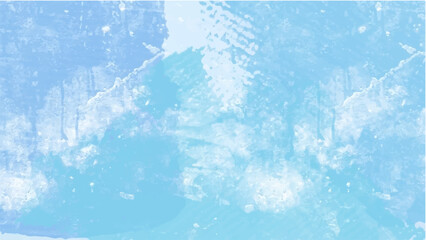 Blue watercolor background for your design, watercolor background concept, vector.