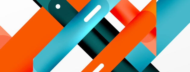 Background overlapping lines. Dynamic lines abstract wallpaper. Straight lines composition vector illustration for wallpaper banner background or landing page