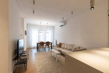 Interior of a modern living room