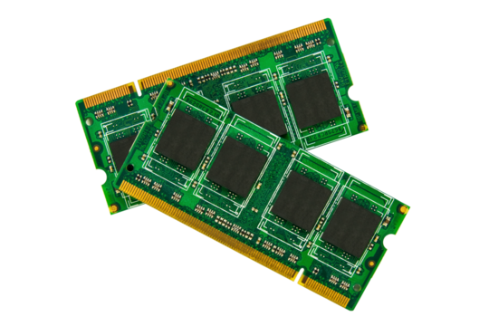Two computer memory modules
