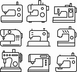 badges sewing machine logo