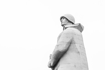  Fragment of Defenders of the Soviet Arctic monument in Murmansk during the Great Patriotic War, Murmansk, Russia