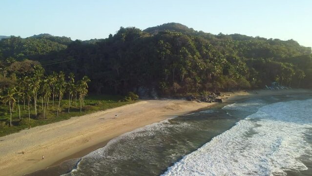 Perfect Surf Bay San Pancho Mexico