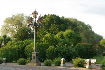 Fototapeta na wymiar view of the park