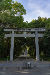 竈山神社　鳥居