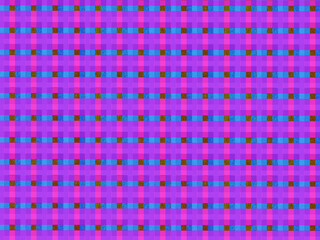 紫とピンクと青のシームレスのチェック柄
