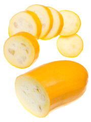 Sliced zucchini