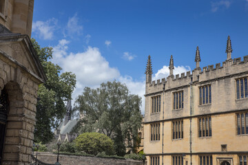 Bodleian Library. Library. Oxford, oxfordshire. England. UK. Great Brittain. University.