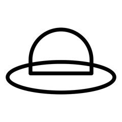 hat icon vector