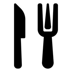 fork,knife icon vector