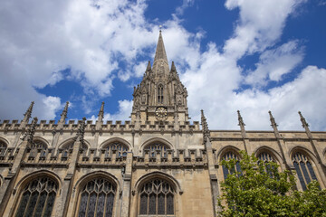 Fototapeta na wymiar University. Oxford, oxfordshire, uk, great Brittain,, verenigd koninkrijk