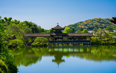 Fototapeta na wymiar 京都　平安神宮の泰平閣