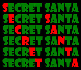 Christmas greeting card design