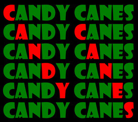 Christmas greeting card design