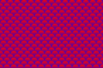 Colorful fish scales or mermaid scales pattern background.