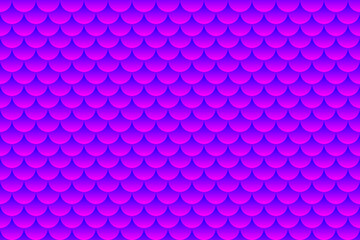 Colorful fish scales or roof tiles pattern background.