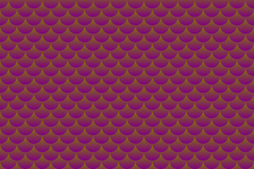 Colorful fish scales or roof tiles pattern background. © Thaimage