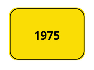 Ortseingangsschild - 1975