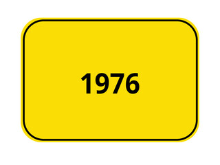 Ortseingangsschild - 1976