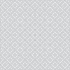 Geometric circle seamless star pattern. Abstract texture for textile.