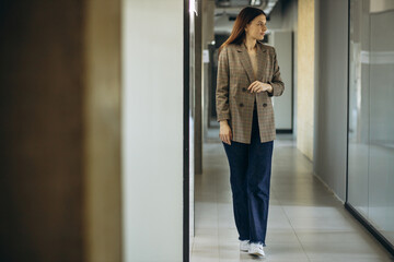 Portrait of young business woman in office
