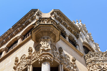 Espagne Spain espana Catalogne Reus casa Navas musée modernisme decoration