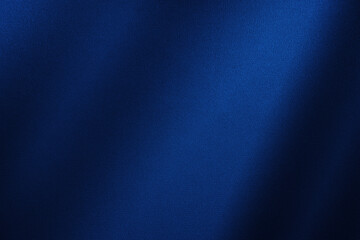 Abstract dark blue background. Silk satin. Navy blue color. Elegant background with space for...