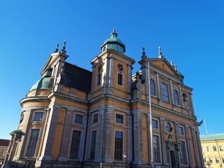 Fototapeta na wymiar Historic building in the city of Kalmar (Sweden)