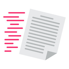 Document flow icon