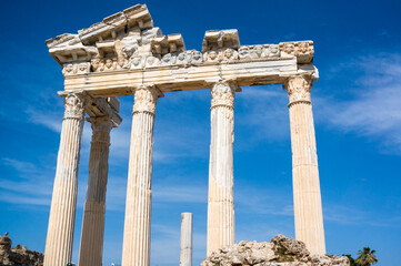 Obraz premium Der Tempel des Apollon von Side