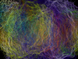 Imaginatory fractal abstract background Image