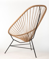  A chair. Home and office equipment. A beautiful decoration.