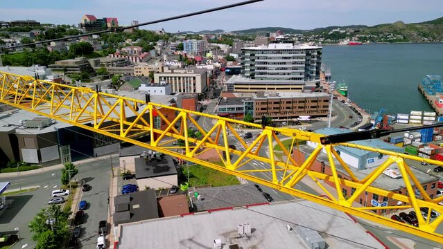 Cityscape of St. John's, Newfoundland, Canada