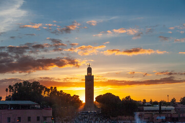 sunset Marrakech