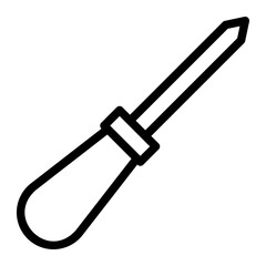 awl line icon