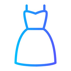 dress gradient icon