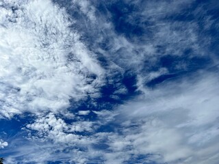 Obraz premium 青空と雲