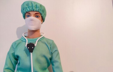 a surgeon - model