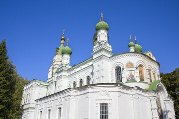 Fototapeta na wymiar Sampson Church in Poltava, Ukraine 