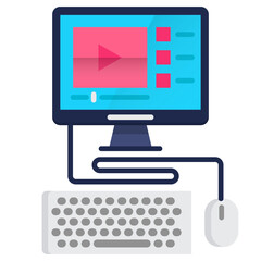 Video lessons icon