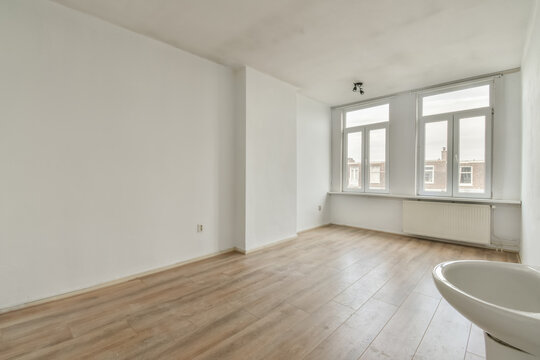 Empty Room Of A Modern Flat