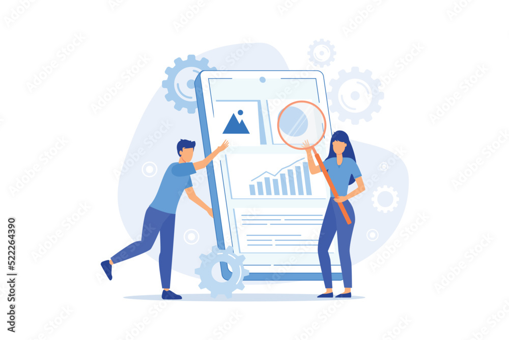 Poster mobile application development mobile device app building platform, frontend software development, u