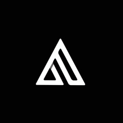 monogram logo A . TRIANGLE