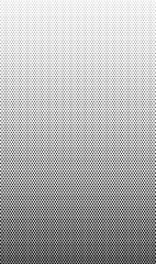 The halftone texture is black and white. Monochrome abstract, chaotic texture. Waves of dots on a white background, abstract halftone