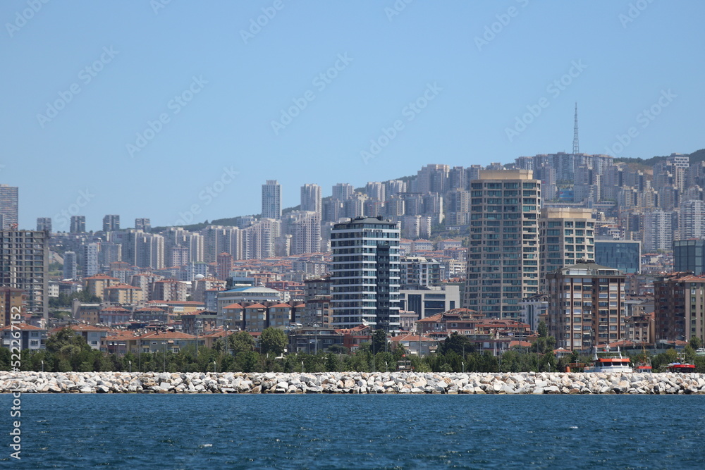 Wall mural city skyline