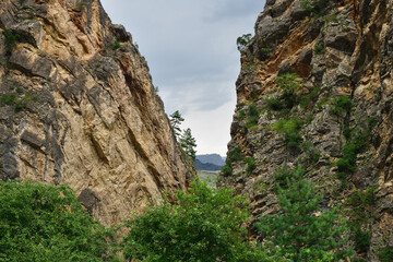 Fototapeta premium Karadakh gorge, Dagestan, Russia