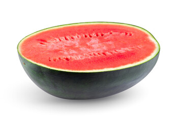 Watermelon sweet and juicy isolated on a white background