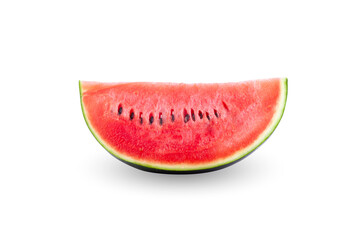 Watermelon sweet and juicy isolated on a white background